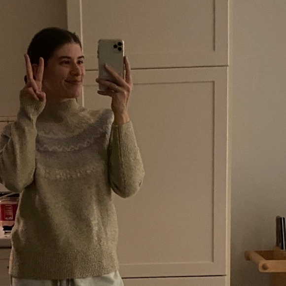 Tea / Ricks Multicolor Patterned Sweater - Picture 5 of 7